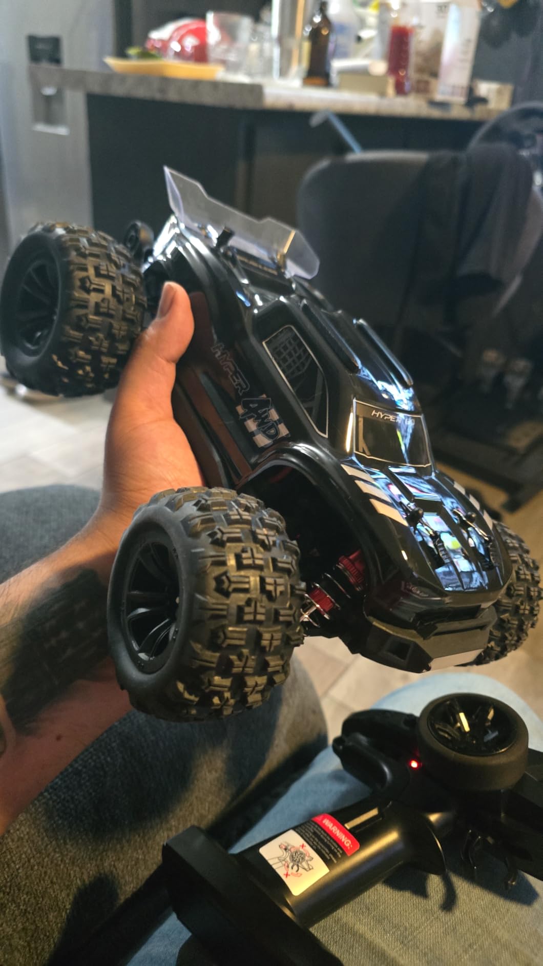 HYPER GO H16BM 1/16 Brushless Fast RC Cars for Adults | Max 42mph, RC Truck, 4X4 Remote Control Car, RTR 2 Lipo Batteries, Compatible 3S Lipo customer photo 1