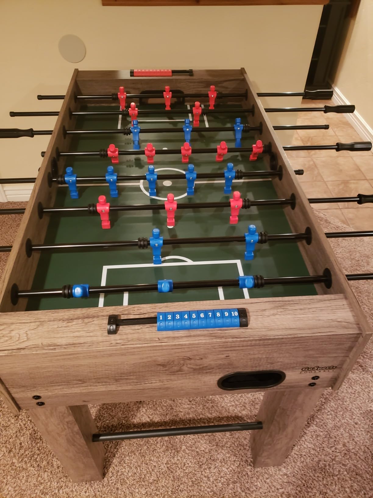 GoSports 54 Inch Full Size Foosball Table for Adults - Perfect for Home, Office or Game Room - Choose Color customer photo 1