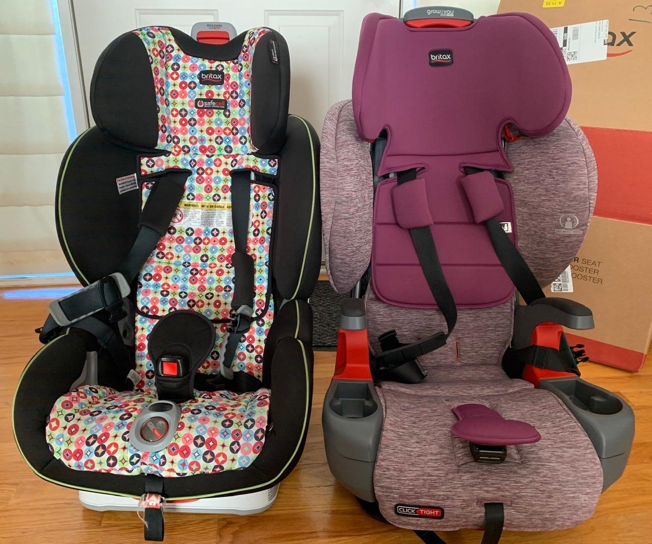 Britax Grow with You ClickTight Harness-2-Booster Car Seat, 2-in-1 High Back Booster, Black Contour | Forward Facing Car Seat & High Back Booster, ClickTight Installation, Extended Maximum Booster Capacity, SafeWash Fabrics customer photo 1