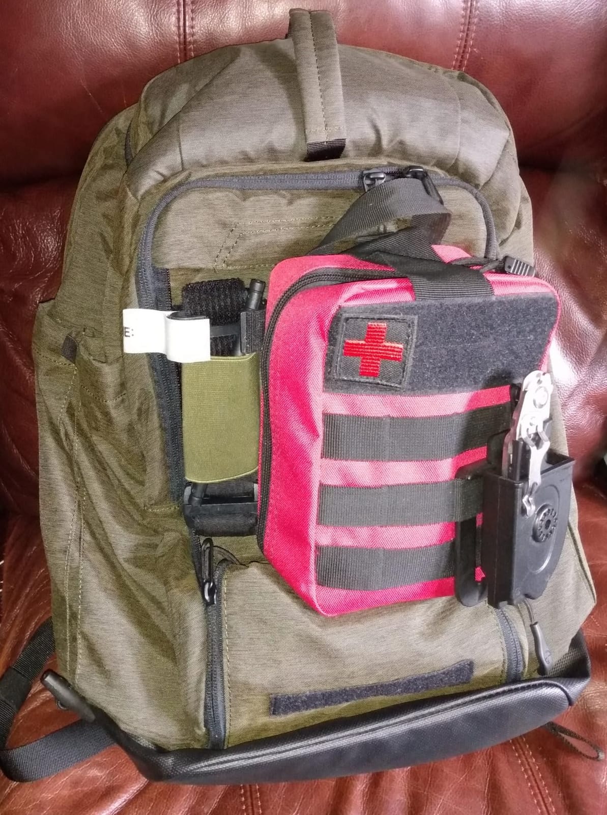 LA Police Gear LAPG Terrain Stealth Backpack, Heather Midnight | Covert & Durable EDC Backpack, Low Profile Tactical Backpack customer photo 1