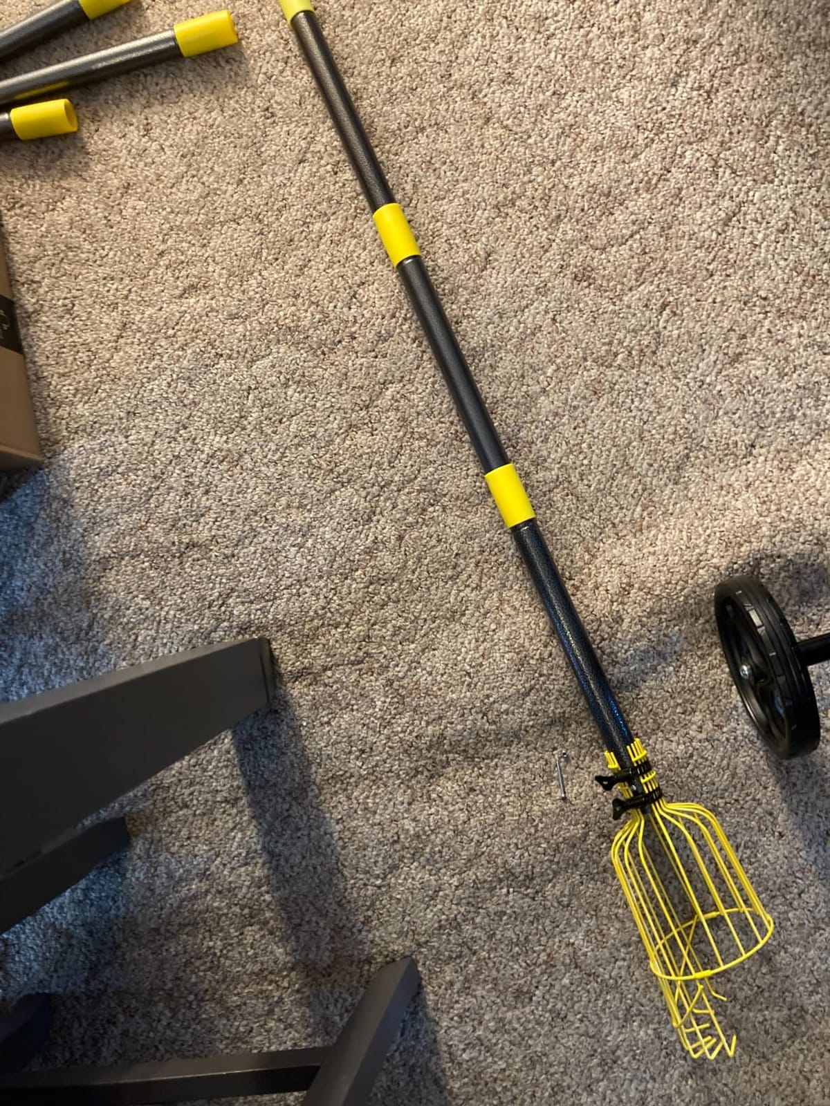 Lilyvane Fruit Picker, 66 Inch Long Heavy Duty Fruit Picker Tool with Fruit Basket, Adjustable Splicing Extension Fruit Picker Pole customer photo 2
