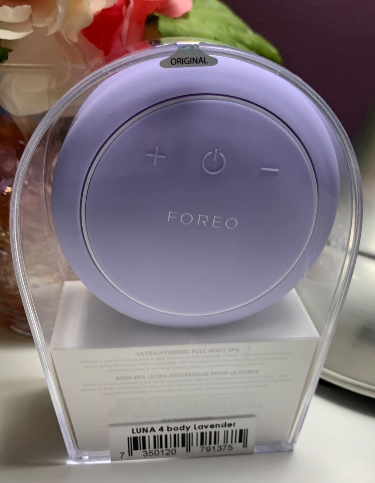 FOREO LUNA 4 body - Body Brush - Whole Body Skin Care - Exfoliating Body Scrubber - Enhances Absorption of Lotion Actives - Premium Lymphatic Drainage Skincare Tool - Waterproof - Rechargeable - Evergreen customer photo 2