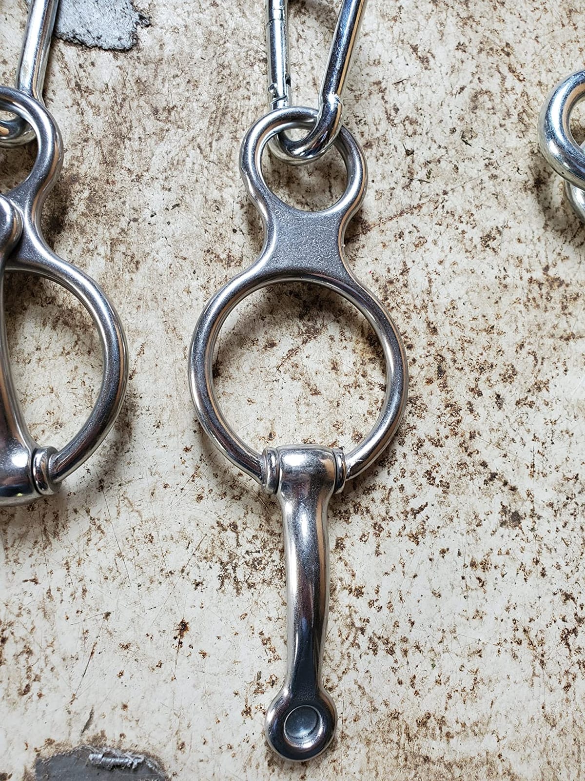 Martx Blocker Tie Ring for Horses, Stainless Steel Tack Accessories | Horse Tie Ring: Prevents Horses from Pulling Back. Sturdy Horse Tack Ideal for Barn Environments, Trailers & Cross Ties customer photo 2