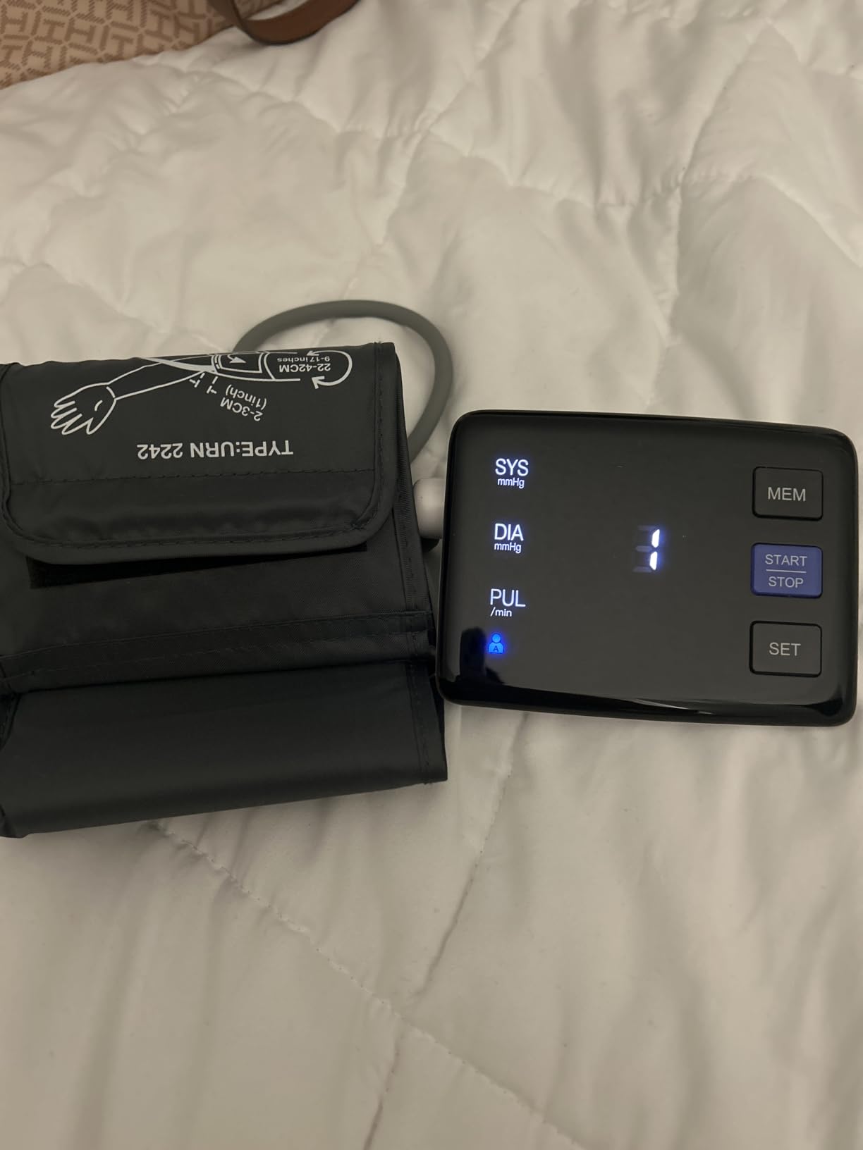 Blood Pressure Monitor, 9-17'' & 13-21'' Extra Large Blood Pressure Cuff | 6