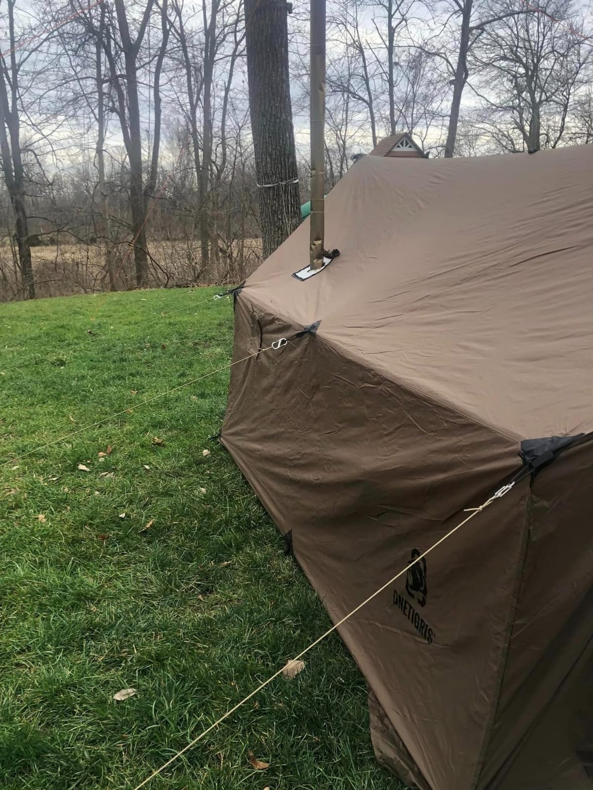 OneTigris TEGIMEN Hammock Hot Tent with Stove Jack - Spacious, Versatile Wall Tent with Snow Skirt - 3000mm Waterproof customer photo 2