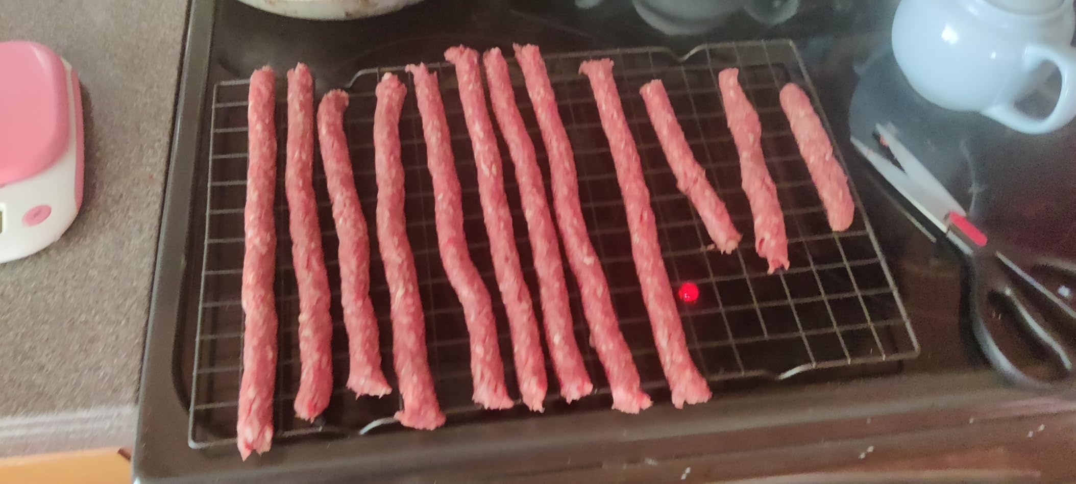 Professional Beef Jerky Gun Kits, Stainless Steel Jerky Maker, Jerky Cannon, Meat Gun with 5 Stainless Nozzles and 5 Brushes customer photo 1