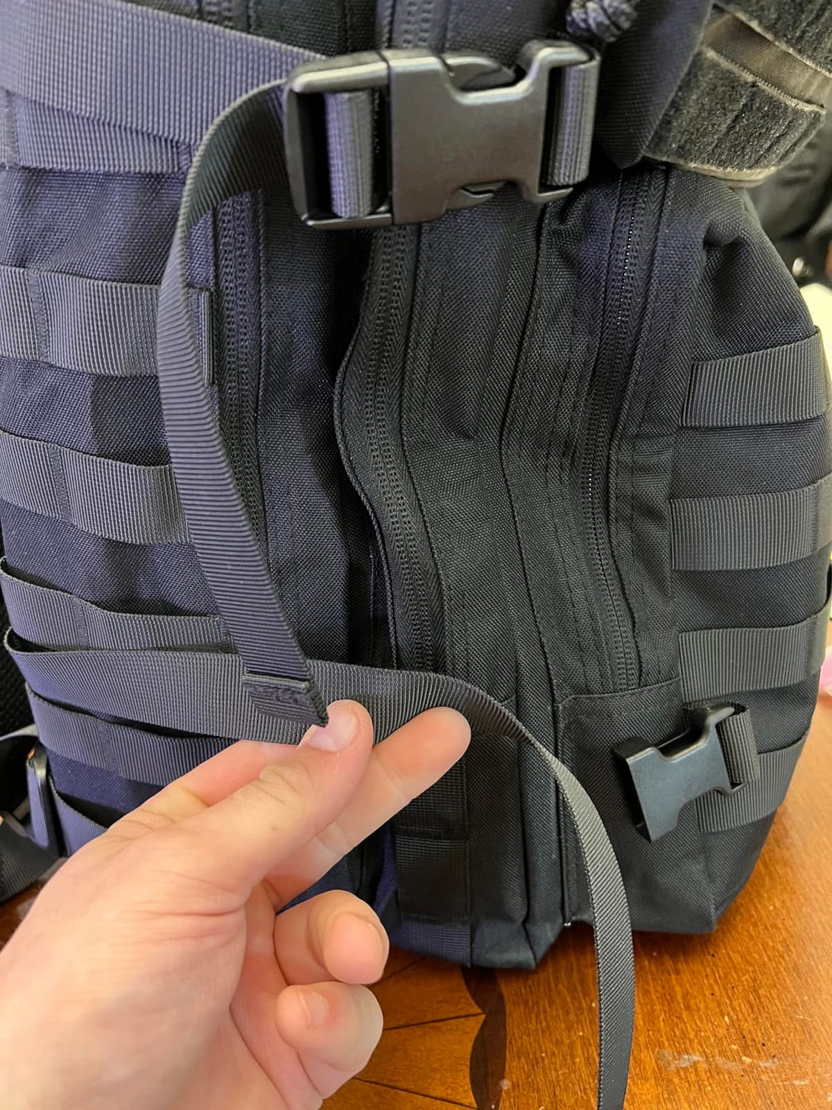 QT&QY 45L Military Tactical Backpacks Molle Army Assault Pack 3 Day Bug Out Bag Hiking Treeking Rucksack customer photo 2