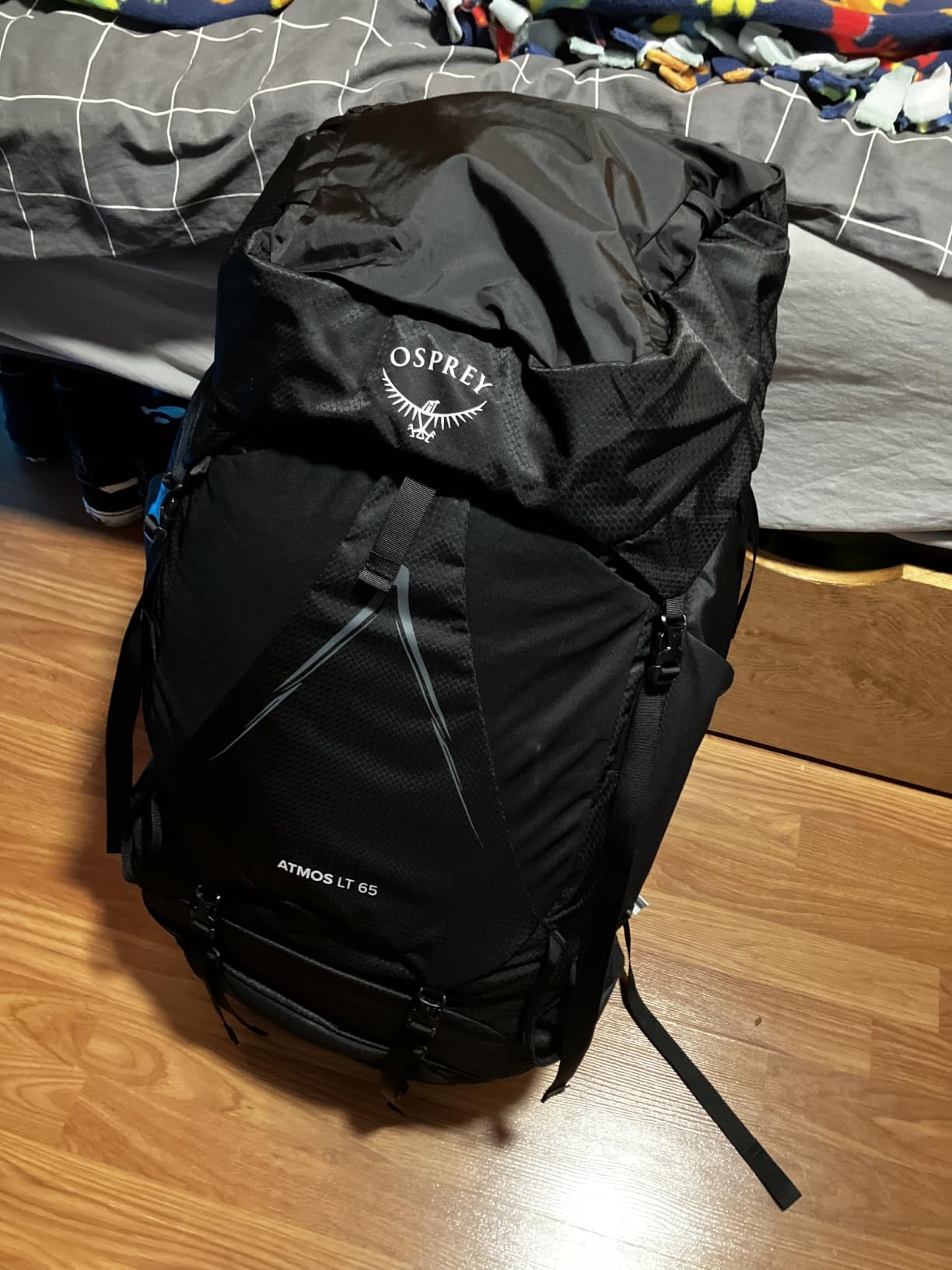 Osprey Atmos AG LT 65L Men's Backpacking Backpack, Green S-M | hiking pack, camping gear, overnight trail pack customer photo 1