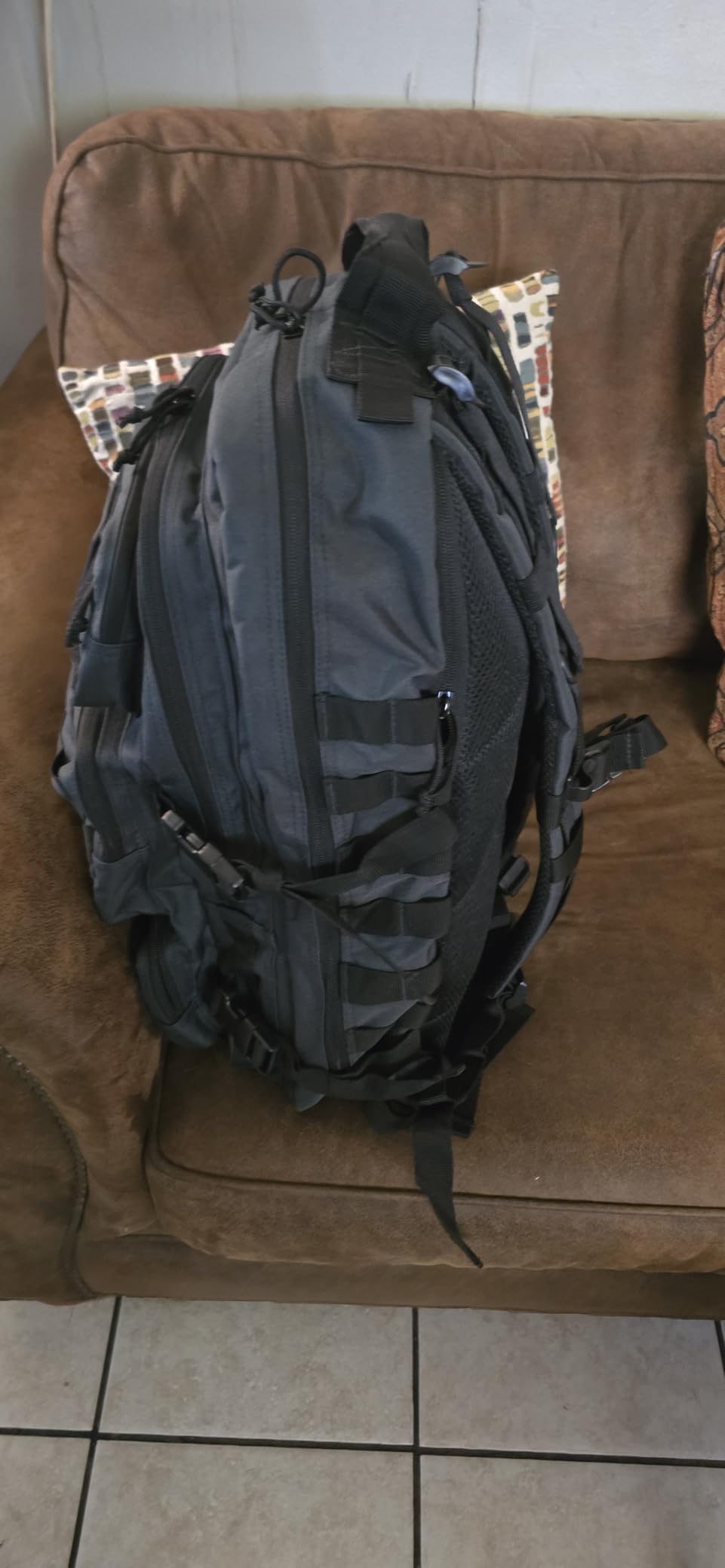 Falko Tactical Backpack for Men and Women 50L Backpack 2.4x Stronger Large Military Molle Rucksack, Bugout Backpack Outdoors customer photo 1