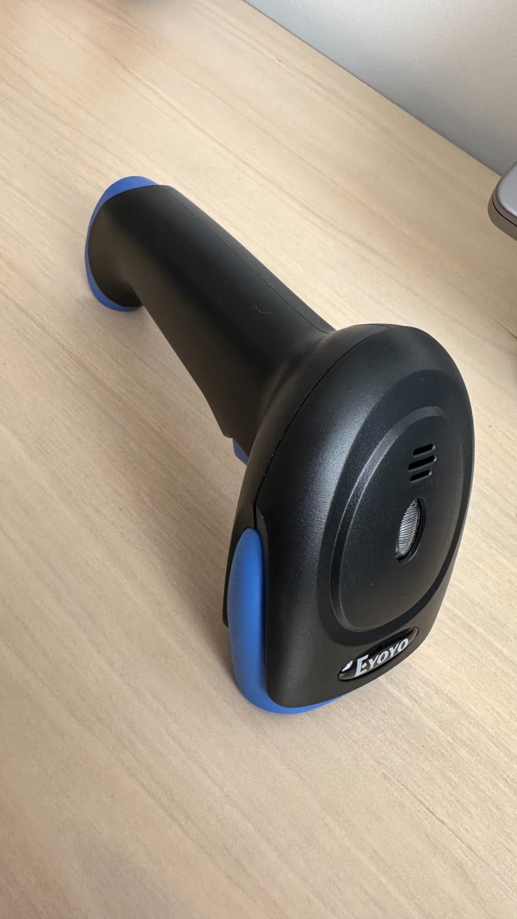 Eyoyo 1D 2D Barcode Scanner Wireless Bluetooth Handheld Cordless | QR Bar Code Reader, 2500mAh, USB Wired, For Library, Warehouse Inventory, Compatible with iPad, Android Phone, iPhone, Laptop customer photo 1