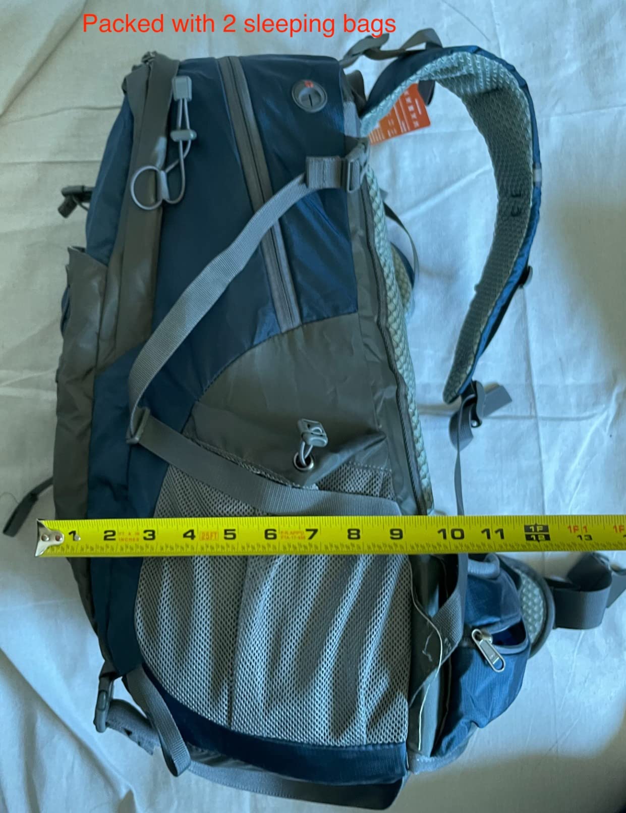 Maelstrom 50L Hiking Backpack, Lightweight Camping Daypack with Rain Cover customer photo 2