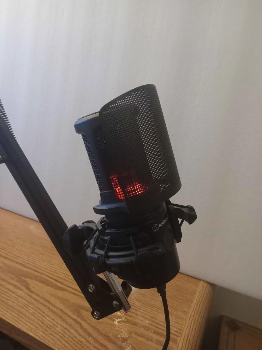 Audio-Technica AT8175 20 Series Exclusive Pop Filter Pop Guard Compatible Models: AT2020USB-X, AT2020USB+, AT2020, AT2020GM, AT2035, AT2050 customer photo 2