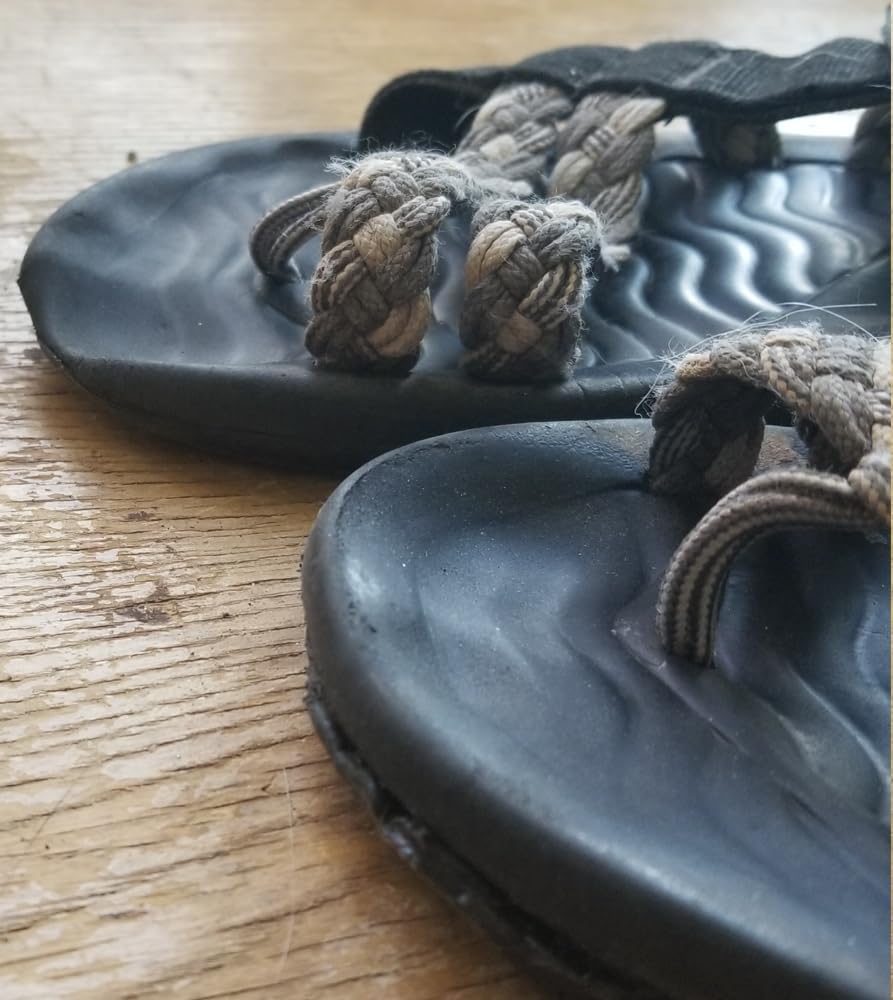 MEGNYA Hiking Sandals for Womens, Comfortable Walking Flip Flop Sandals with Arch Support customer photo 1