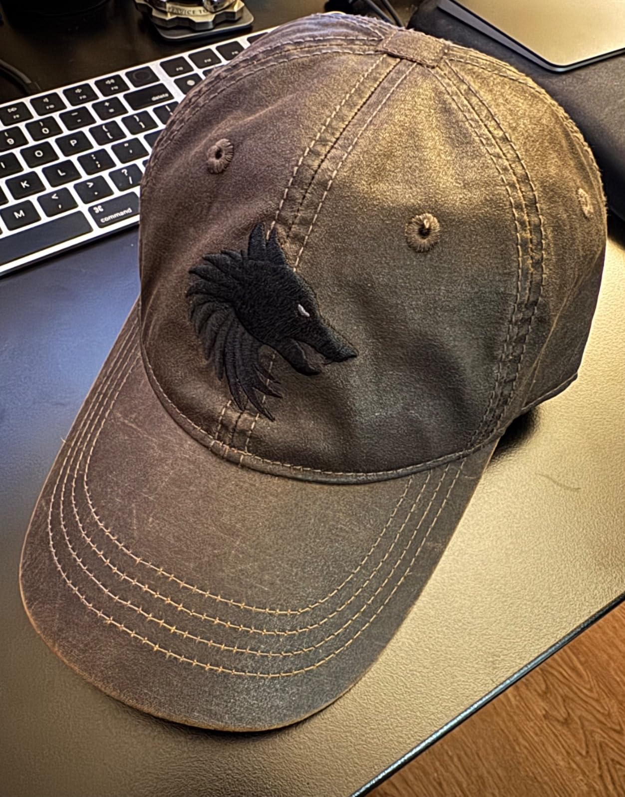 FIELDCRAFT Waxed Canvas Hat Tactical Operator Low Profile Brown customer photo 1