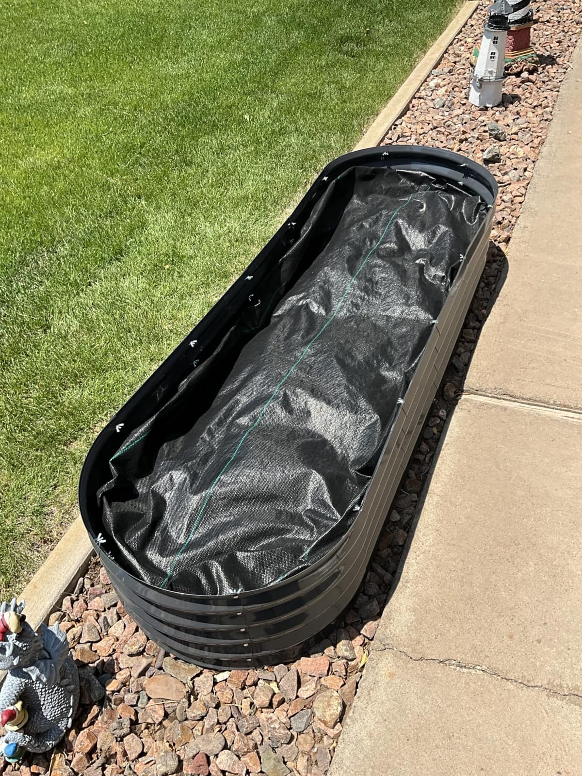 Utopia Home Galvanized Raised Garden Bed Kit 4x2x1ft, Planter Box Raised Garden Beds Outdoor, Easy Assembly Metal Raised Bed - Silver customer photo 1