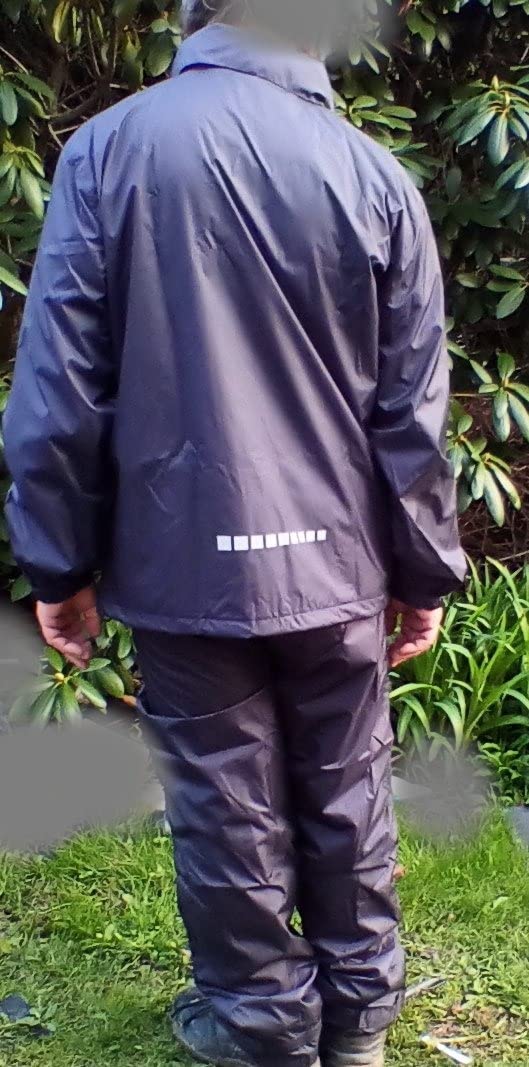 SWISSWELL Men's Waterproof Golf Rain Suit Rain Gear Jacket and Pants Lightweight for Golf Fishing Big and Tall S-5XL customer photo 1