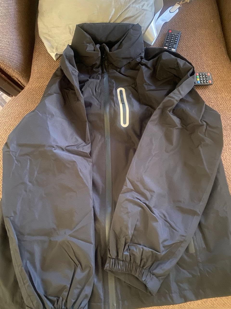 SWISSWELL Men's Waterproof Golf Rain Suit Rain Gear Jacket and Pants Lightweight for Golf Fishing Big and Tall S-5XL customer photo 2