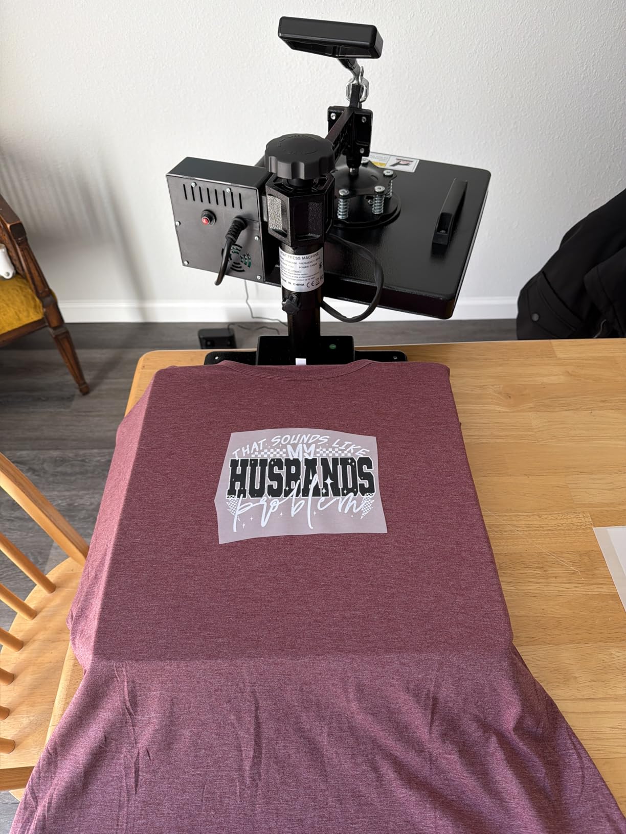 TOPDEEP 5 in 1 Heat Press Machine, Heat Press 15x15 inch, T Shirt Pressing Machine Slide Out Design, Multifunction Heat Press Transfer Machine Sublimation Combo for T-Shirt/Hat/Mug/Plate customer photo 1