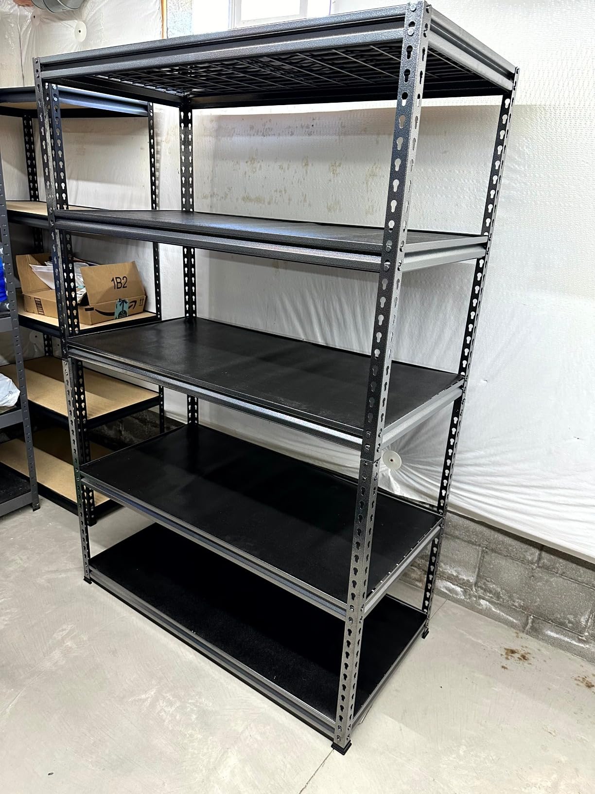 WORKPRO Heavy Duty Metal Garage Shelving, 68