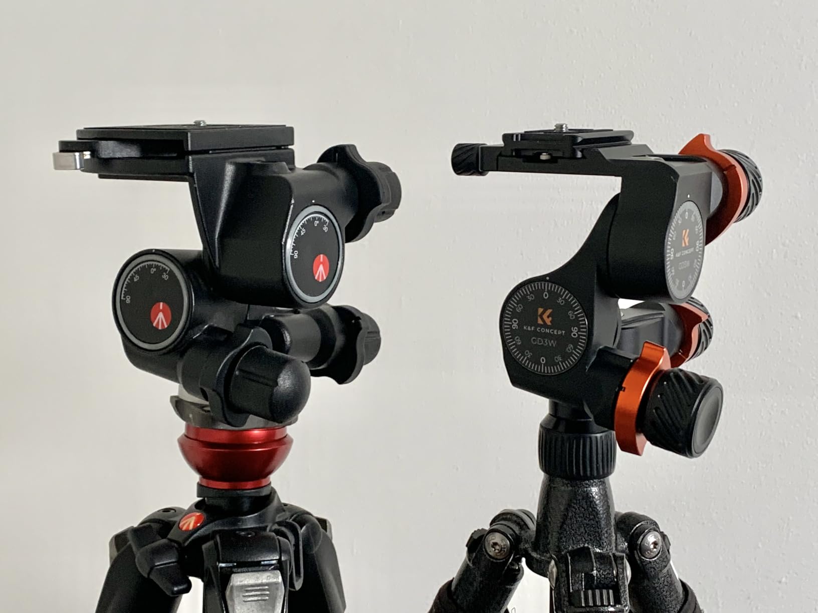 K&F CONCEPT 3-Way Geared Tripod Head | Millimeter Micro-Adjustment, Full CNC Aluminum Alloy, Maximum Load Capacity 13.2lbs/6kg for Star Shooting.GD3W customer photo 1