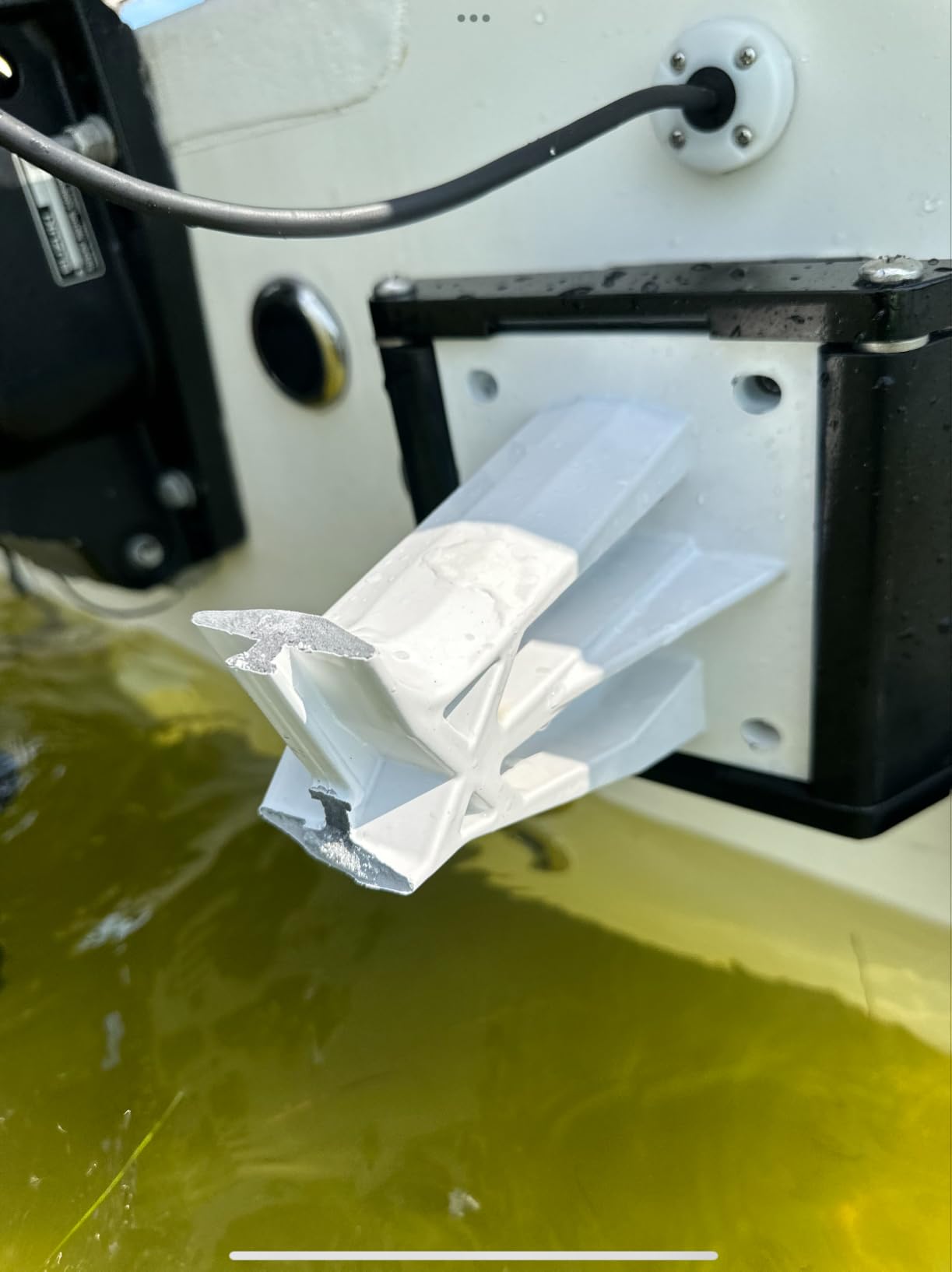 Lewmar Axis 8' Electric Shallow Water Anchor with Remote, White, 69600943 customer photo 2