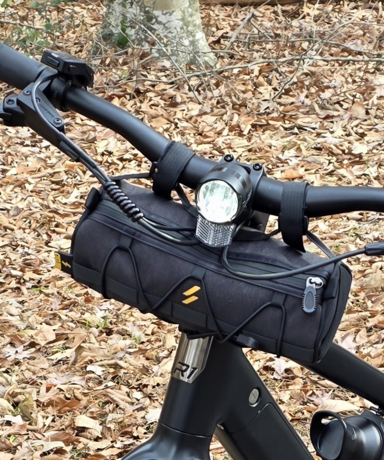 ROCKBROS Bike Handlebar Bag 2L Lightweight 4 Mounting Ways on Frame/Seat customer photo 2
