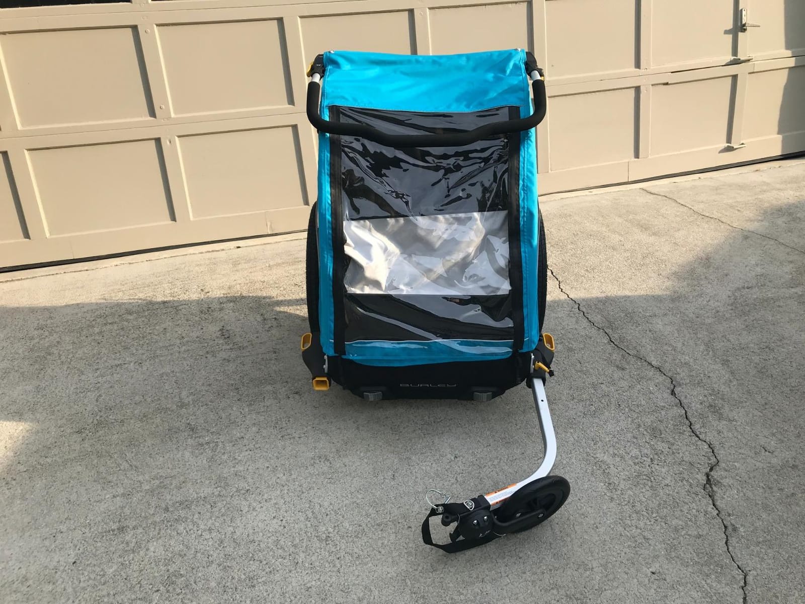 Burley D'Lite X, 1 and 2 Seat Kid Bike Trailer & Stroller customer photo 2