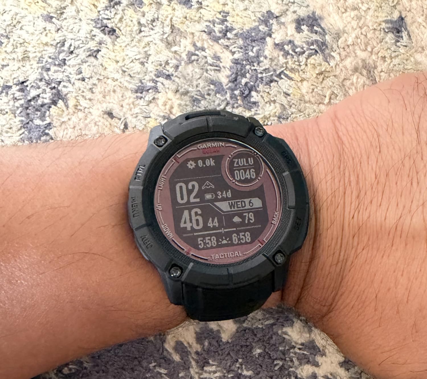 Garmin Instinct 2X Solar, Rugged Outdoor Smartwatch, 50mm, Graphite customer photo 2