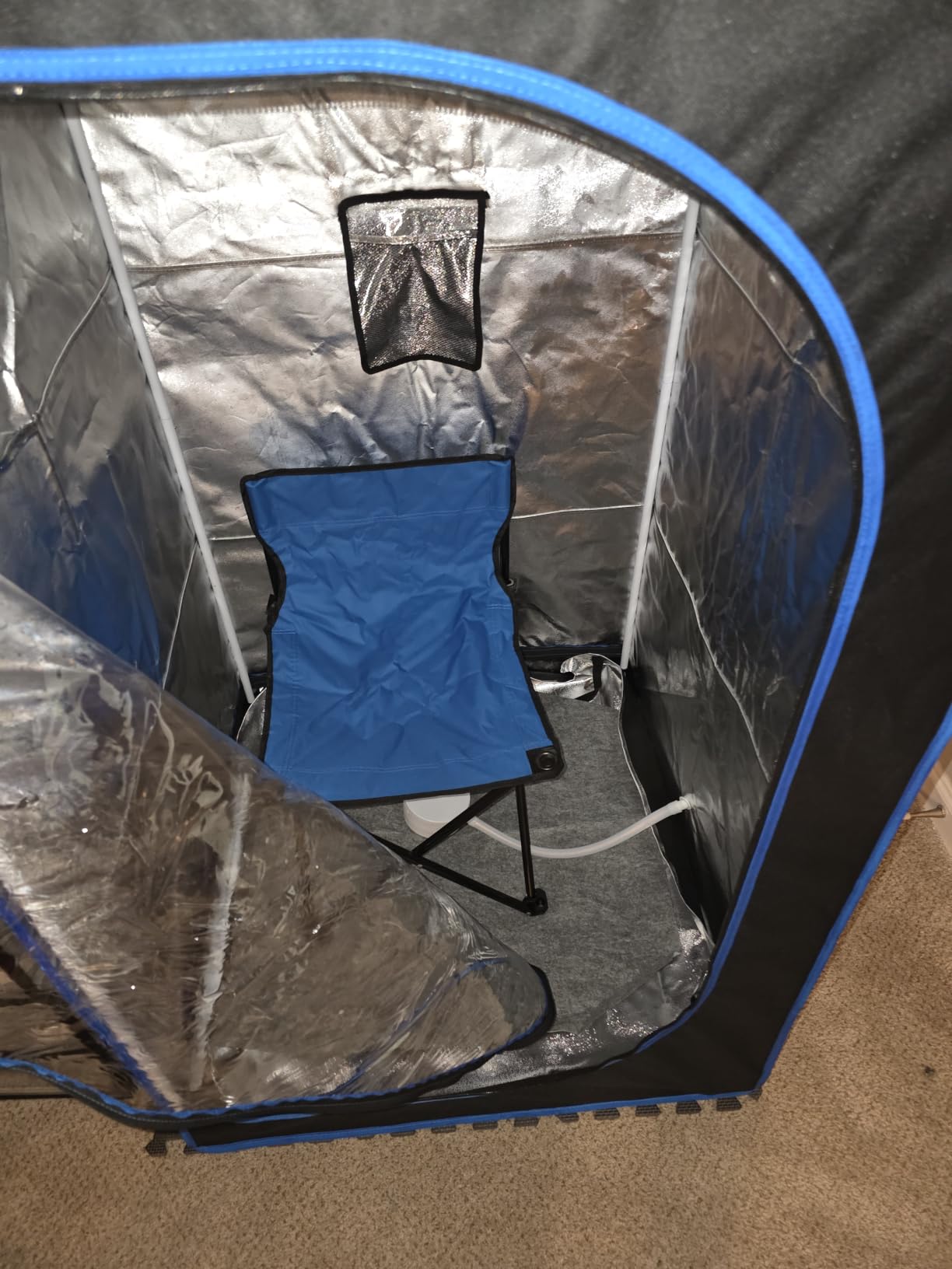 ZONEMEL Full Size Portable Steam Sauna Kit customer photo 2