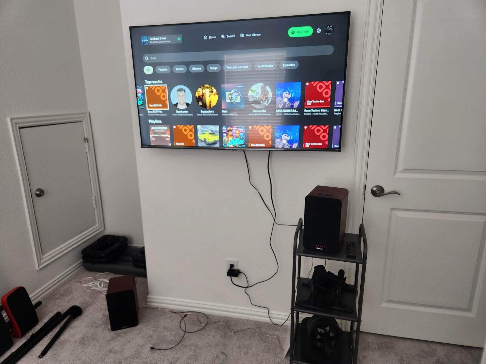 Saiyin Bluetooth Bookshelf Speakers for Record Player, Powered Studio Monitor Speaker with 5.2 Inch Woofer, Horn Tweeter and Optical RCA Inputs, Subwoofer Line Out for Turntable customer photo 1