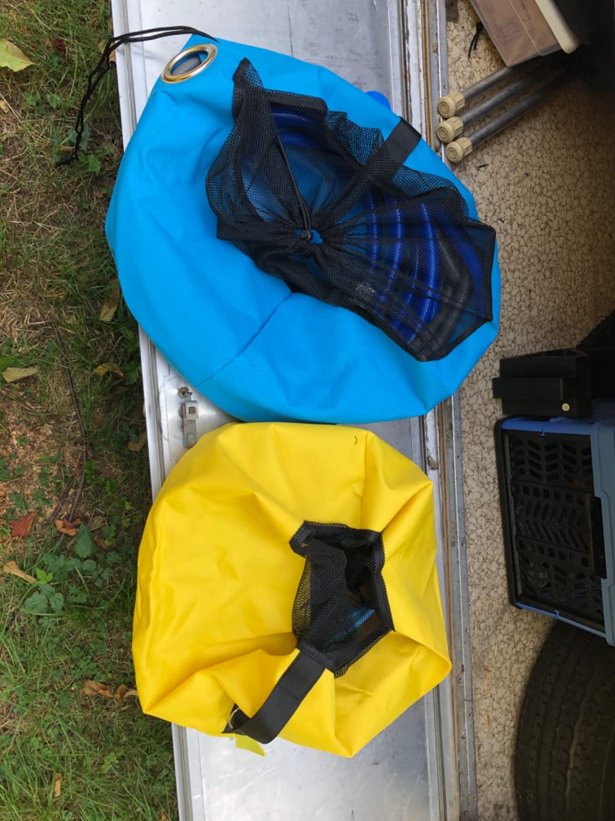 4 Pack Waterproof RV Hose Storage Bags, RV Accessories for Inside, RV Utility Bag for 4 Colors Organization, Store Your Fresh Water Sewer Hoses Electrical Cords & Accessories with Our RV Storage Bag customer photo 1