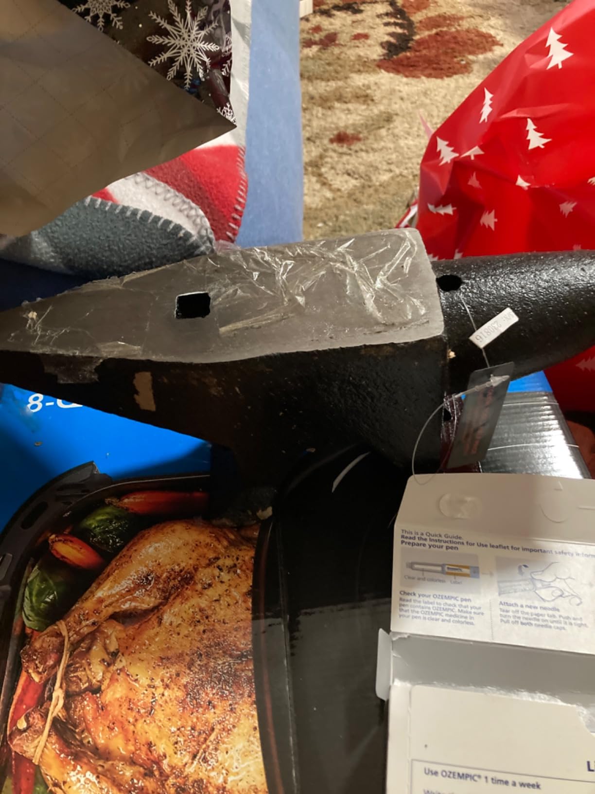 VEVOR Double Horn Anvil - 132Lbs Cast Steel Anvil for Blacksmiths & Jewelers - Durable & Robust Metal Working Tool customer photo 1