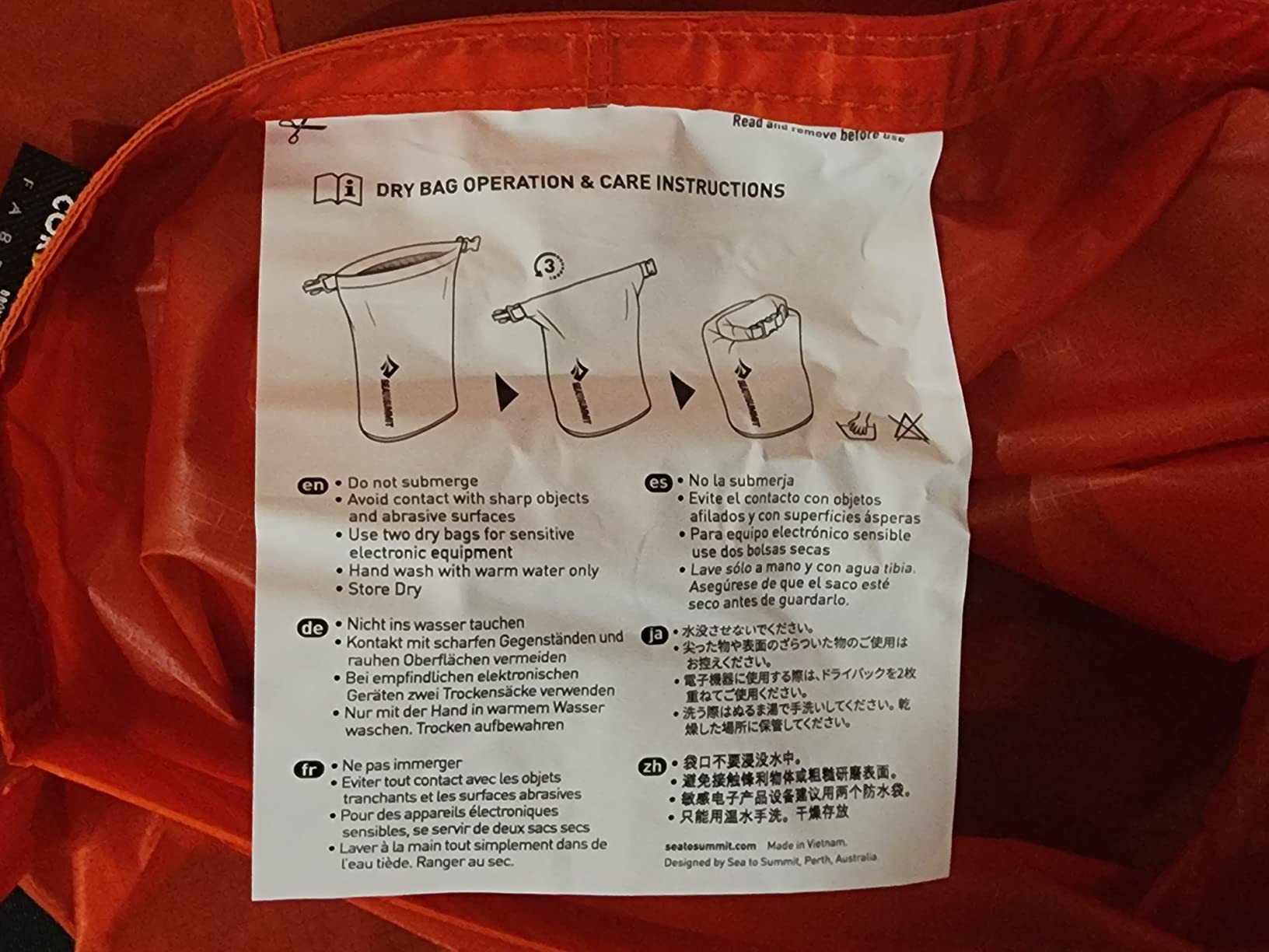 Ultra-Sil Dry Bag, Ultralight Waterproof Dry Storage customer photo 2