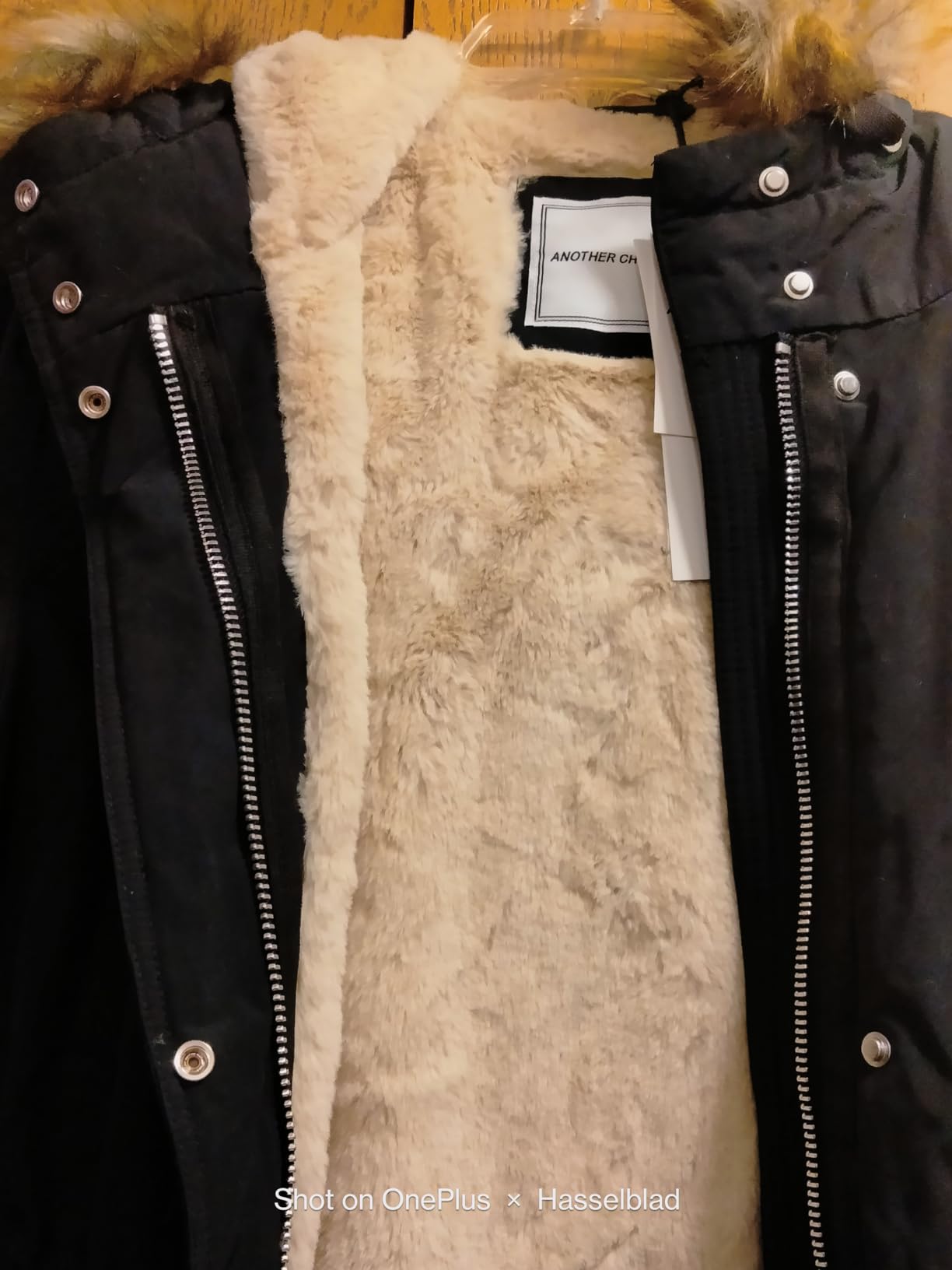 ANOTHER CHOICE Women's Waterproof Sherpa Fleece-Lined Winter Parka Coat customer photo 2