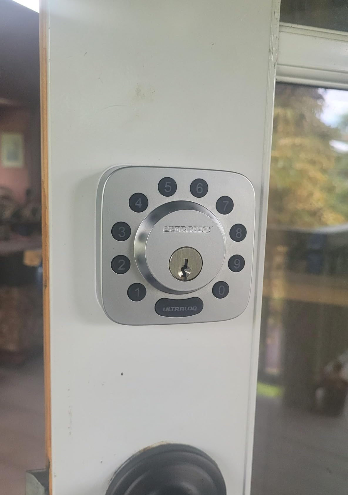 ULTRALOQ U-Bolt WiFi Smart Lock with Door Sensor, App Remote Access | Built in Wi-Fi Deadbolt Smart Locks for Front Door with App, Auto-Lock, Auto Unlock, Works with Alexa, Google, ANSI Grade 1 customer photo 1