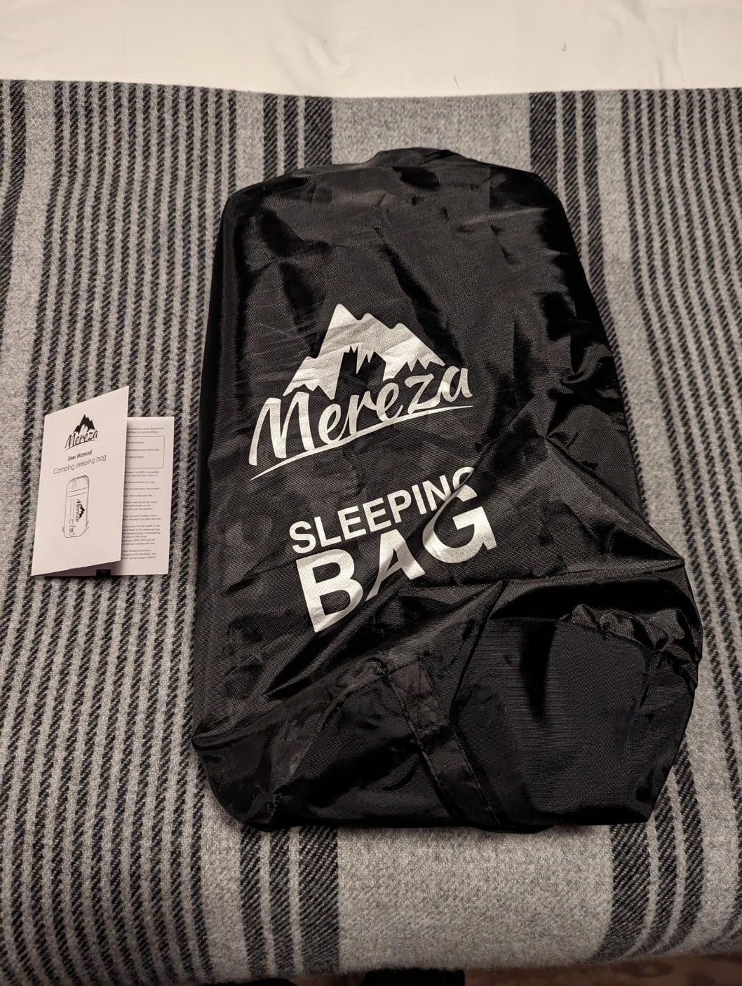 MEREZA Sleeping Bags XL for Adults Mens Large Wide Sleeping Bag for Camping customer photo 1