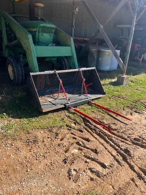 YINTATECH Dual Hay Bale Spear 49