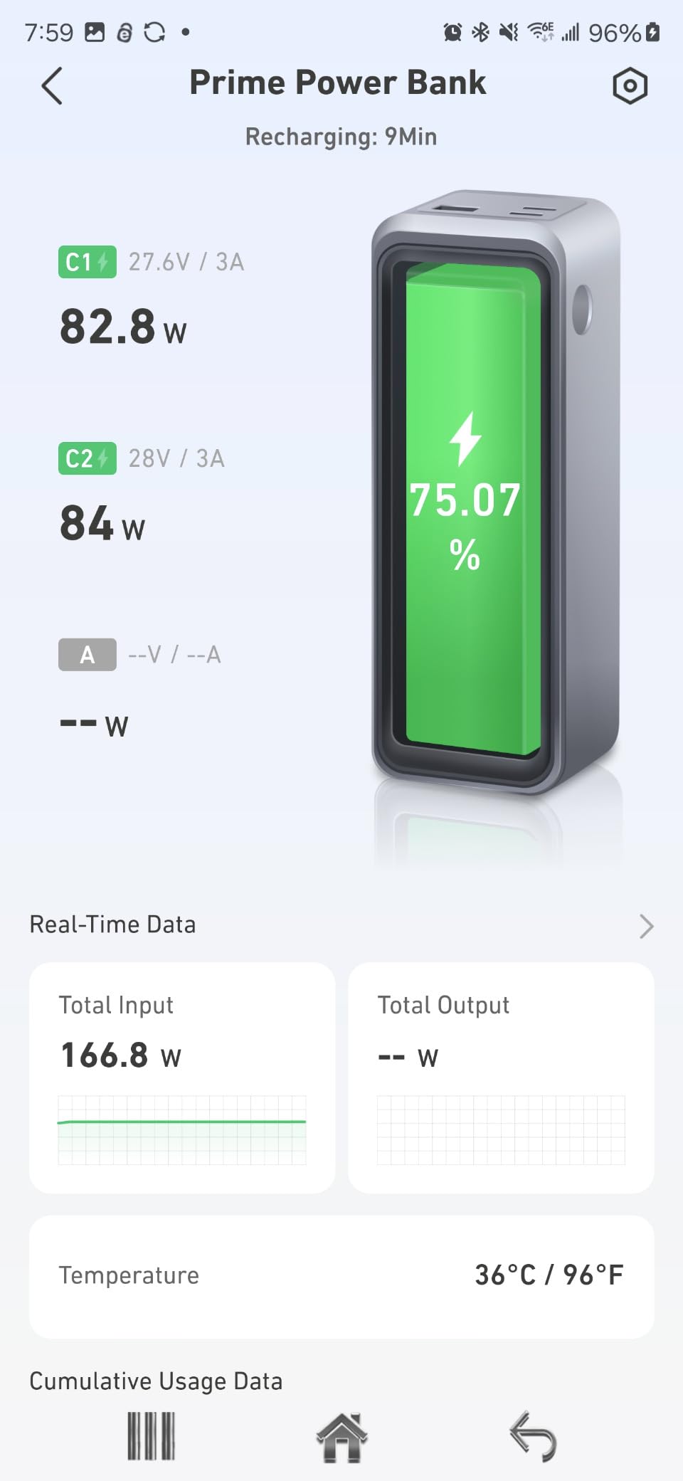 Anker Prime Power Bank, 27,650mAh 3-Port 250W Portable Charger for Travel, TSA-Approved, Smart App, for MacBook Pro/Air, iPhone 16/15/14 Series, Samsung, Laptops customer photo 1