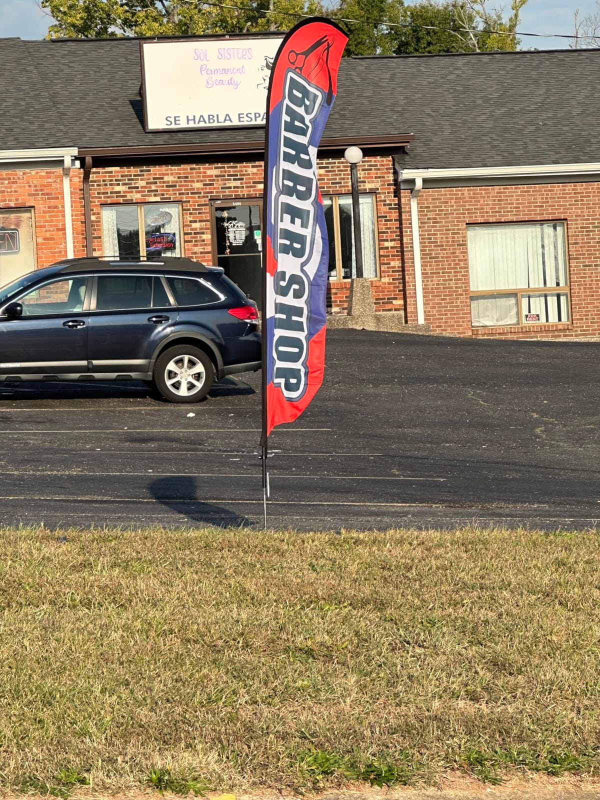 2 Pack Blank Feather Flag Banner and 12 Feet Flagpole Kit - Business Advertising Swooper Flag Pole Kit for DIY Printing with Travel Bag customer photo 2