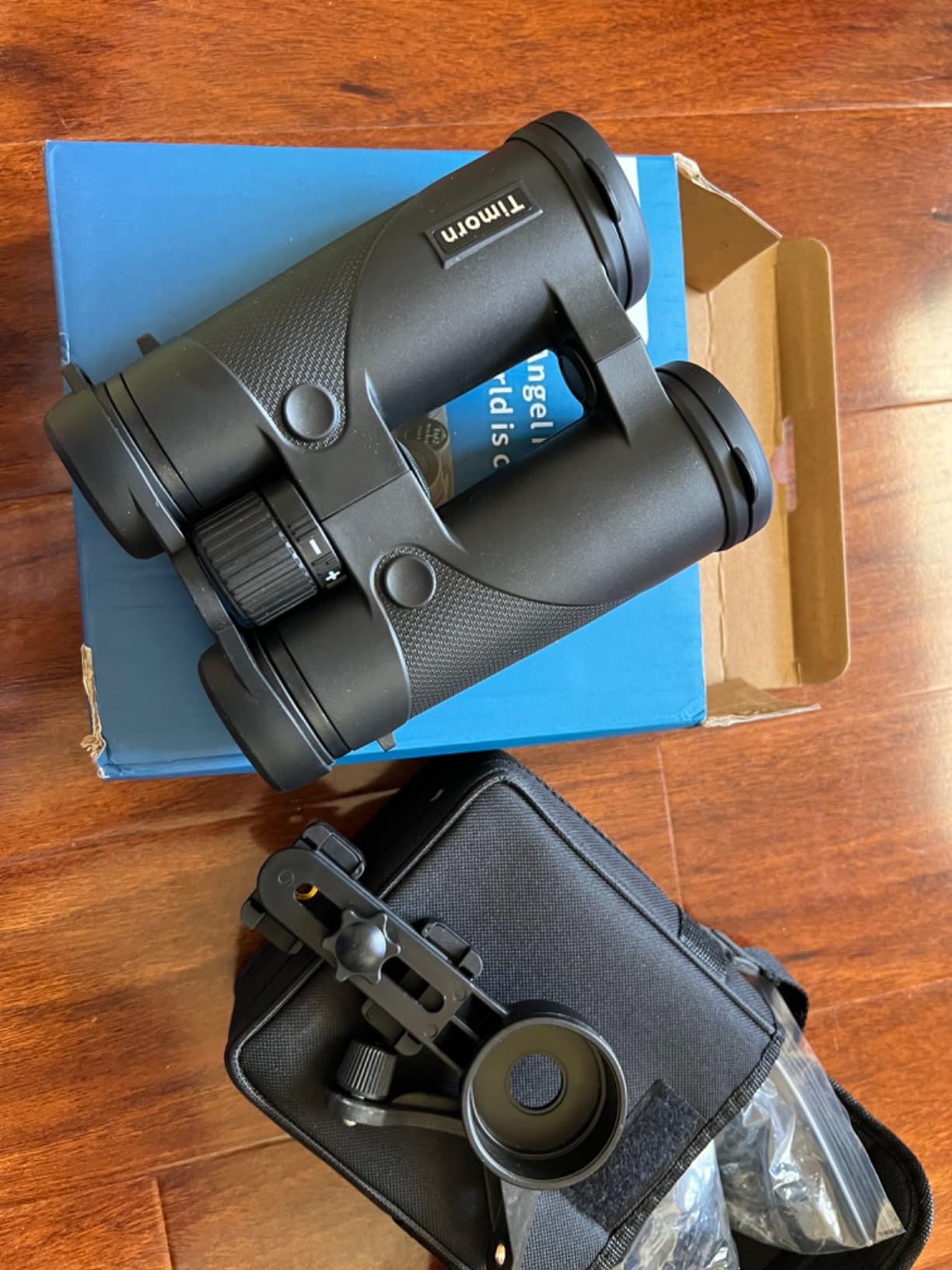Binoculars for Adults Bird Watching 8x42 HD with Phone Adapter | 430ft Wide Field of View, FMC Lens for Clear & Sharp Images, Waterproof Lightweight Design for Wildlife, Hiking, Travel customer photo 1