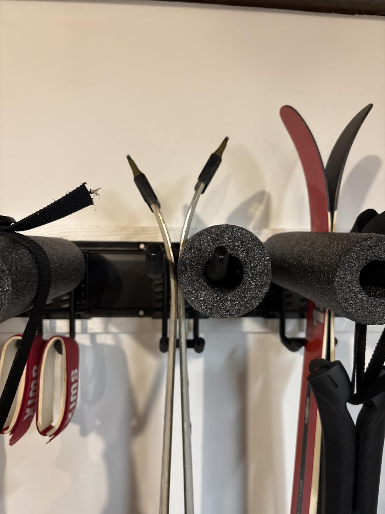 Ultrawall Ski Rack, Wall Mounted Ski Storage Rack, Garage Skis Holder | 10 Pairs of Skis Organizer for Home Shed, Holds Up to 300lbs, 16-Inch customer photo 1