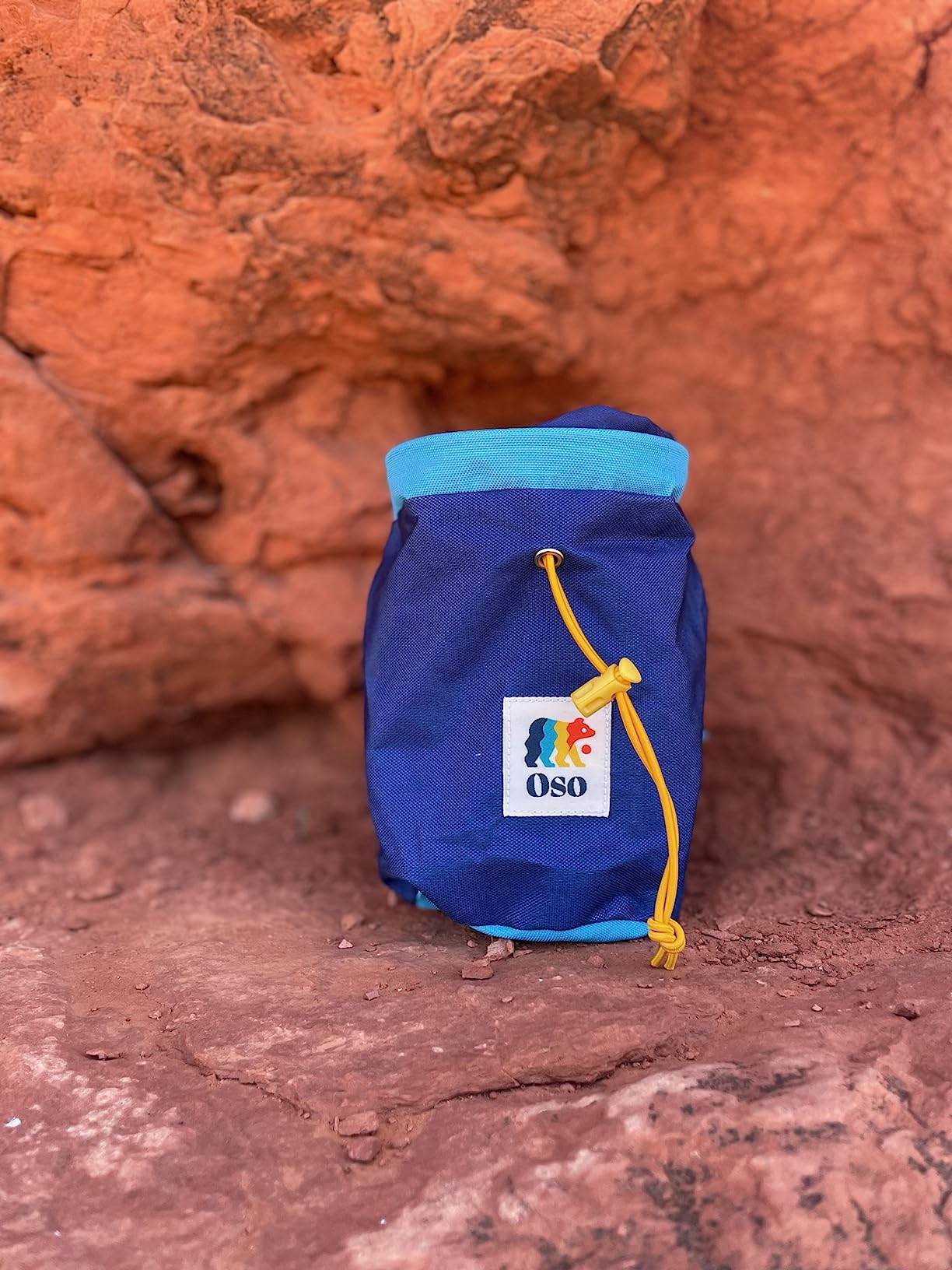 Oso Supply Co - Classic Chalk Bag for Rock Climbing, Bouldering Chalk Bag Bucket with Quick-Clip Belt, Zippered Pockets and Pouch - Perfect Indoor/Outdoor Rock Climbing Gear Equipment customer photo 1
