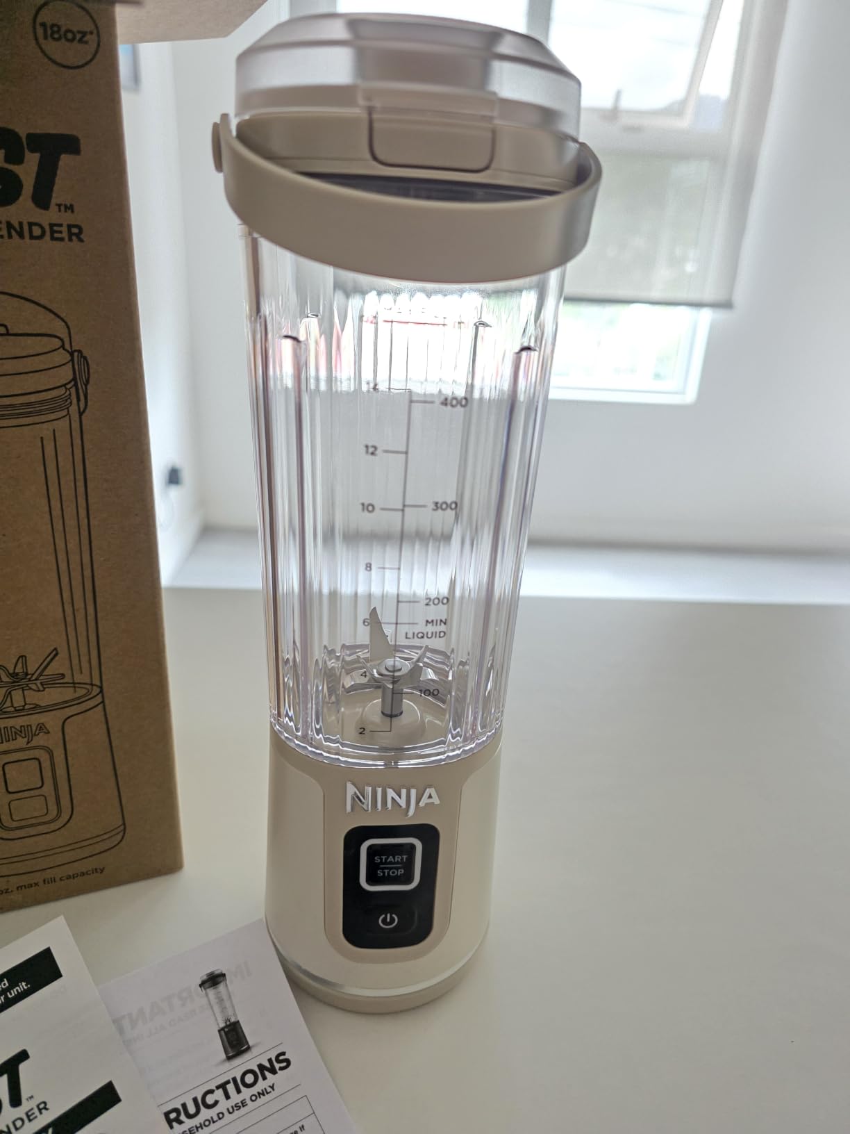 Ninja BC151NV Blast Portable Blender, Cordless, 18oz Vessel, Personal Blender for Shakes & Smoothies, BPA Free, USB-C Rechargeable customer photo 1