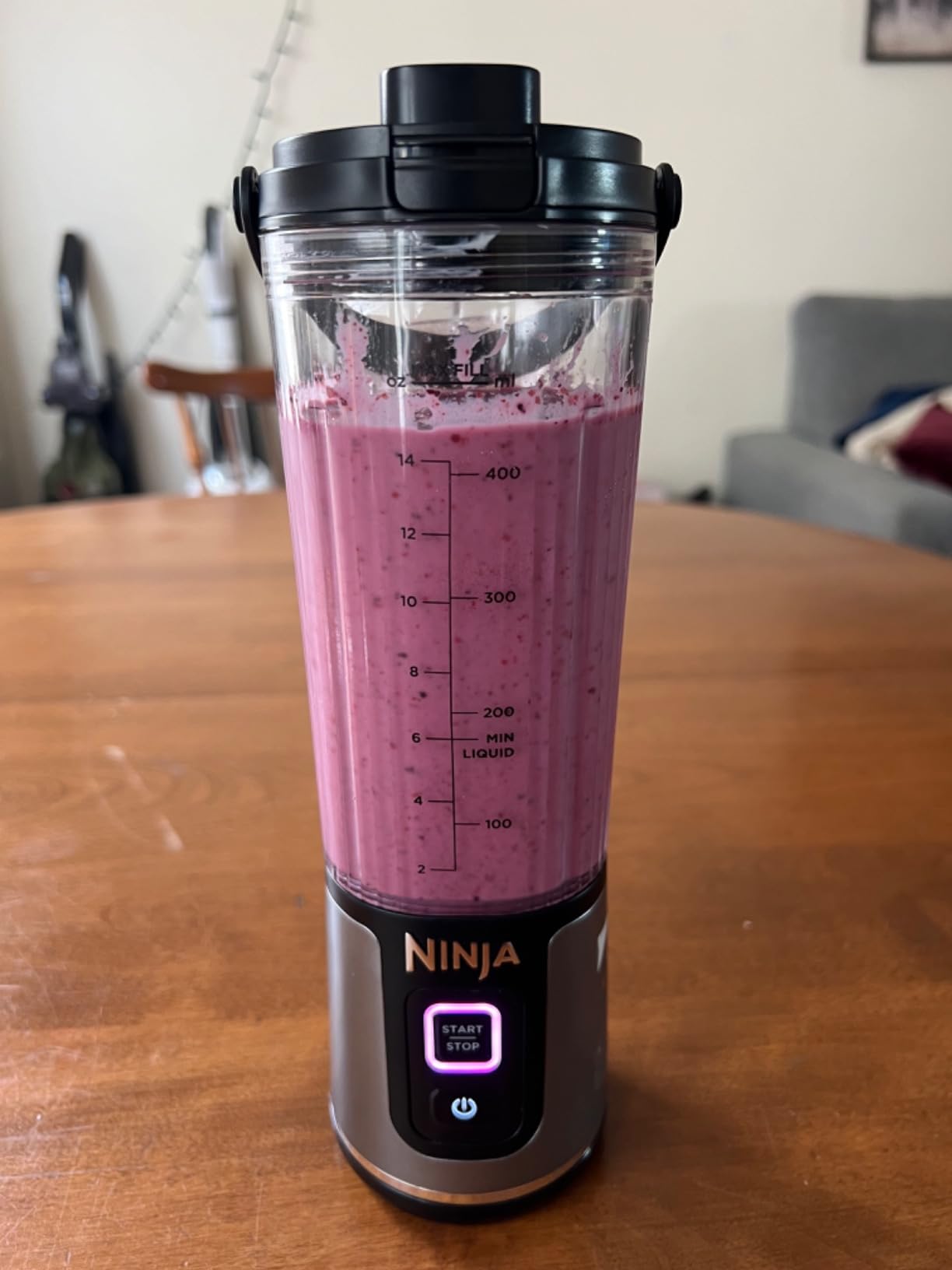 Ninja BC151NV Blast Portable Blender, Cordless, 18oz Vessel, Personal Blender for Shakes & Smoothies, BPA Free, USB-C Rechargeable customer photo 2