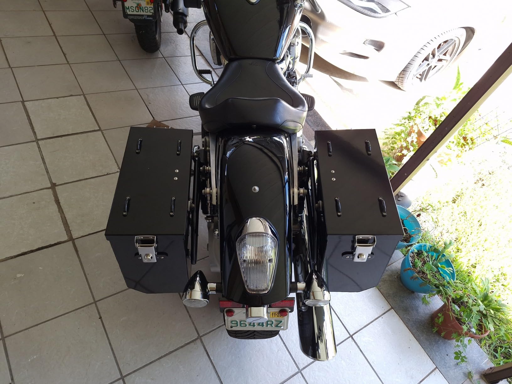 TUSK Aluminum Panniers V2 Medium Black customer photo 2