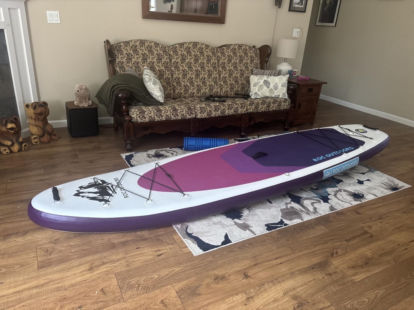 Paddle Board Fin Replacement, Nylon Fiberglass Reinforced, No-Tool Installation, Single Center Fin for Most Inflatable SUPs, Surfboard, Stand-up Paddleboard, Longboard customer photo 2