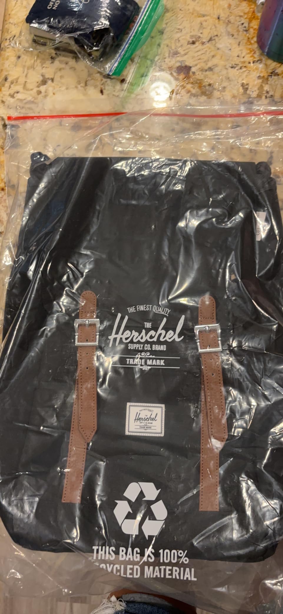 Herschel Retreat Backpack, Black, Small - 17L customer photo 2