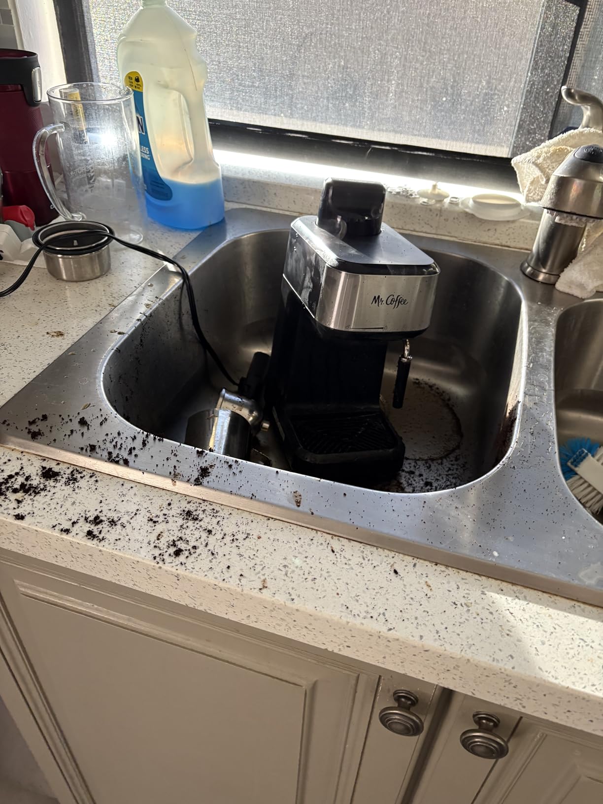 Mr. Coffee 4-Shot Steam Espresso Cappuccino and Latte Maker with Stainless Steel Frothing Pitcher customer photo 2