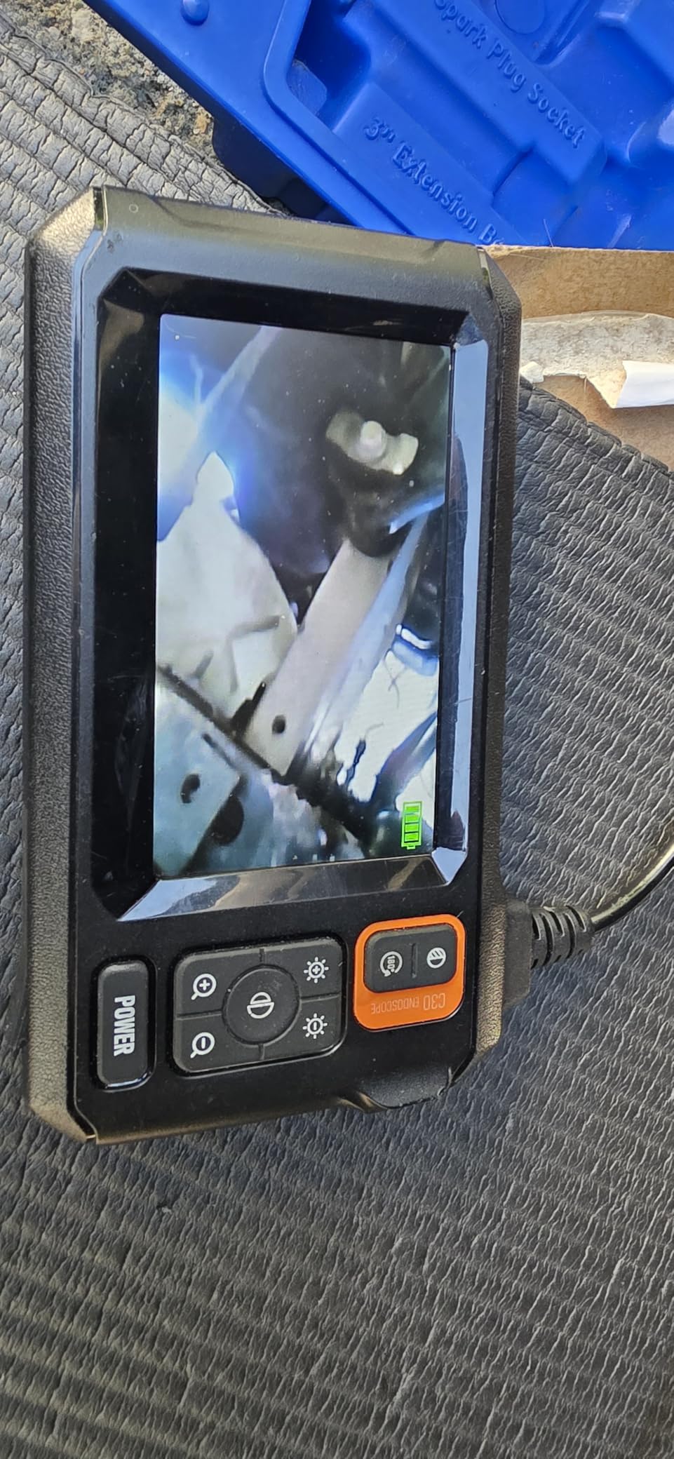 Daxiongmao Endoscope Camera with Light, 1080P HD Borescope, IP67 Waterproof Snake Camera - Ideal for Inspecting Walls, Vents, Automotive Engines, Pipes - A Great Gift Tool for Men (16.5ft) customer photo 2