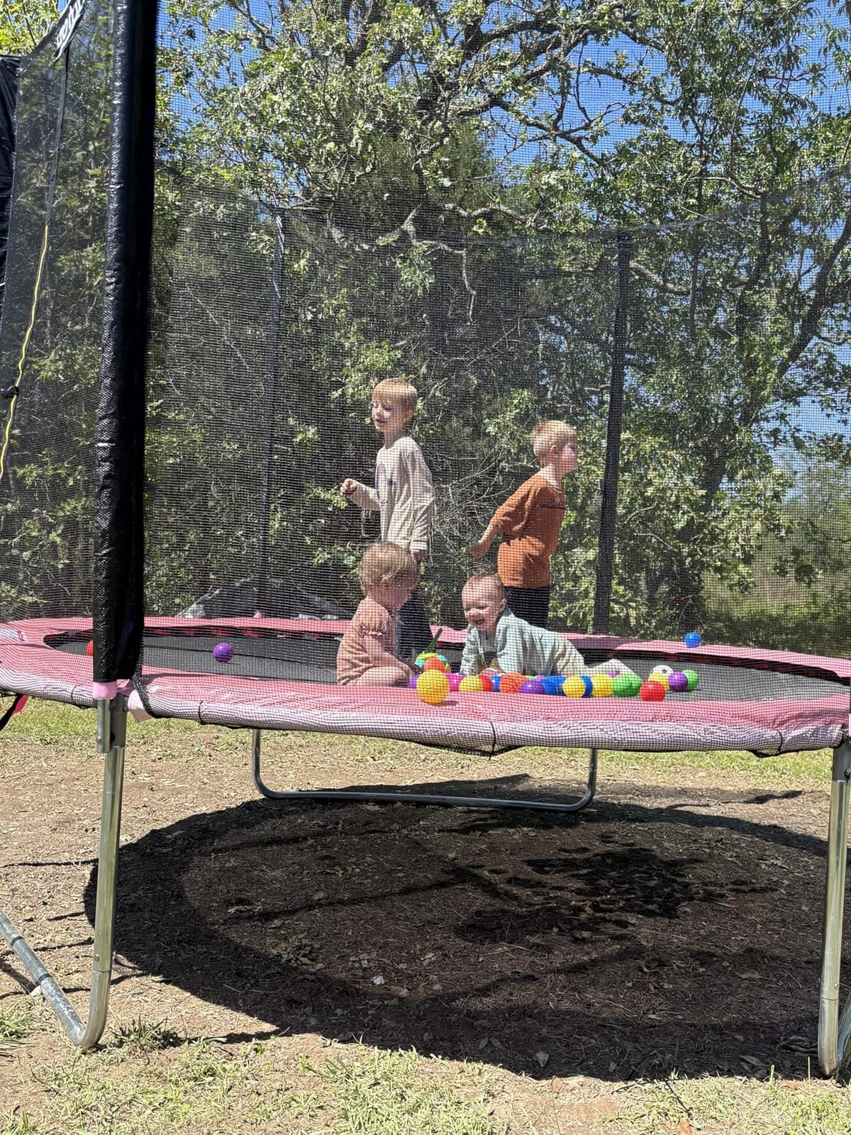 Trampoline with Net for Kids Outdoor 8 10 12 14 15FT ASTM 400LBS | Combo Bounce Jump for Kids and Adults Backyard Gymnastics with Socks, Spring Pad, Waterproof Jump Mat, Enclosure & Ladder customer photo 2